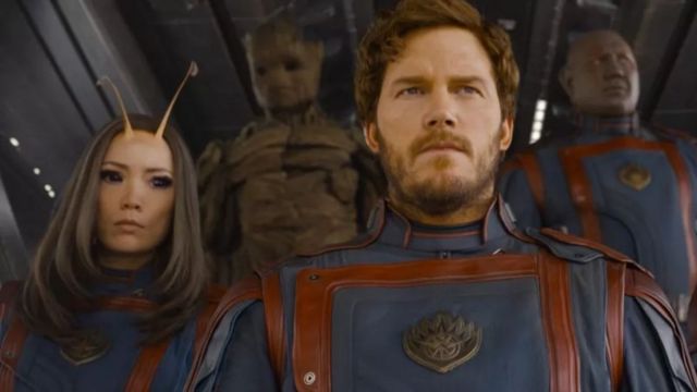 GUARDIANS OF THE GALAXY filmindən səhnə