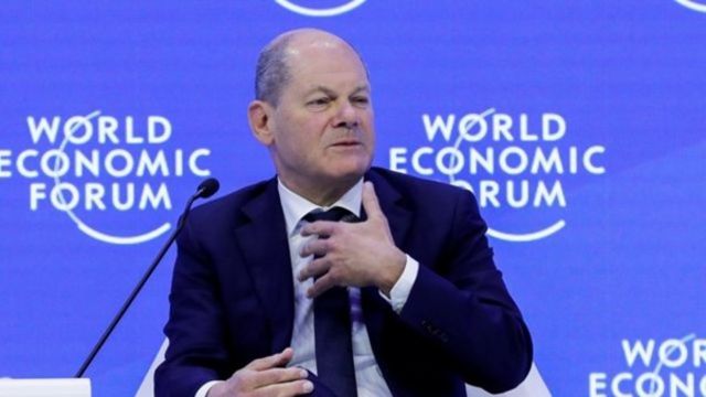 Almaniya, Olaf Scholz, Davos2023