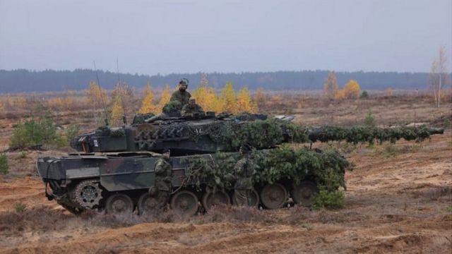 Almaniyanın “Leopard 2” tankı