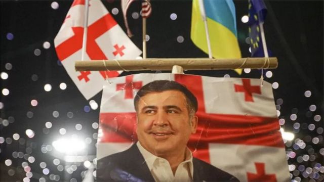 Saakashvili Gürcüstan Gürcüstanın keçmiş prezidenti