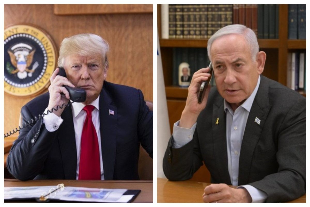 Tramp və Netanyahu telefonla danışıb