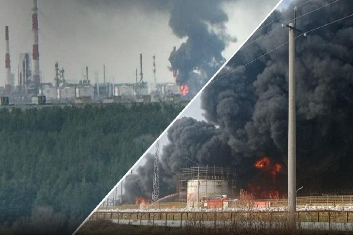 Ukrayna ordusu Rusiyanın dörd neft emalı obyektinə zərbə endirib