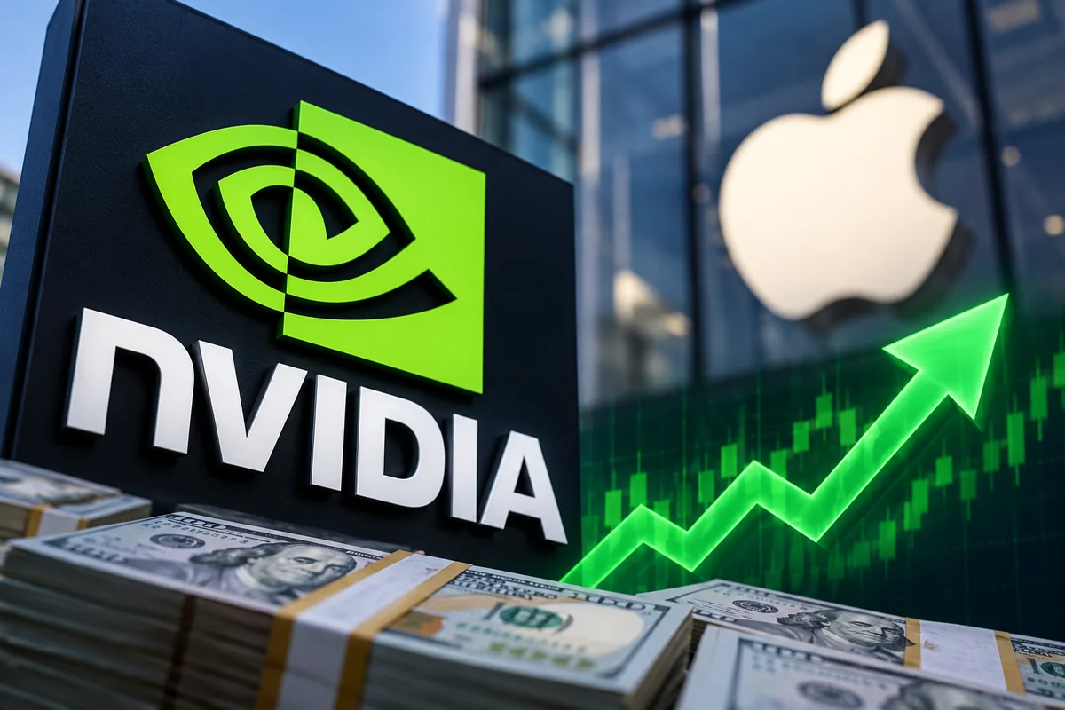 "Nvidia" "Apple"ı geridə qoydu: 235 milyard dollar