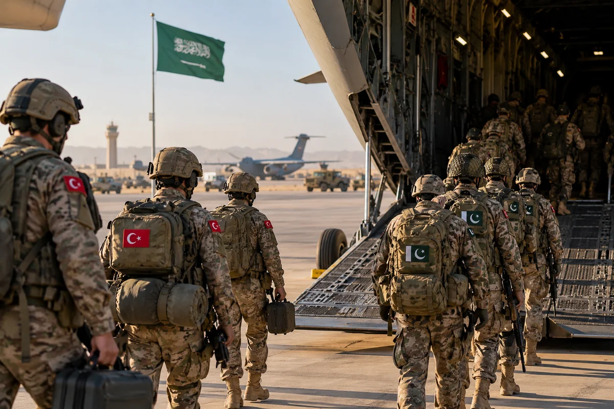 Türkiyə və Pakistan hərbi qüvvələri Səudiyyə Ərəbistanına göndərilr - Foto