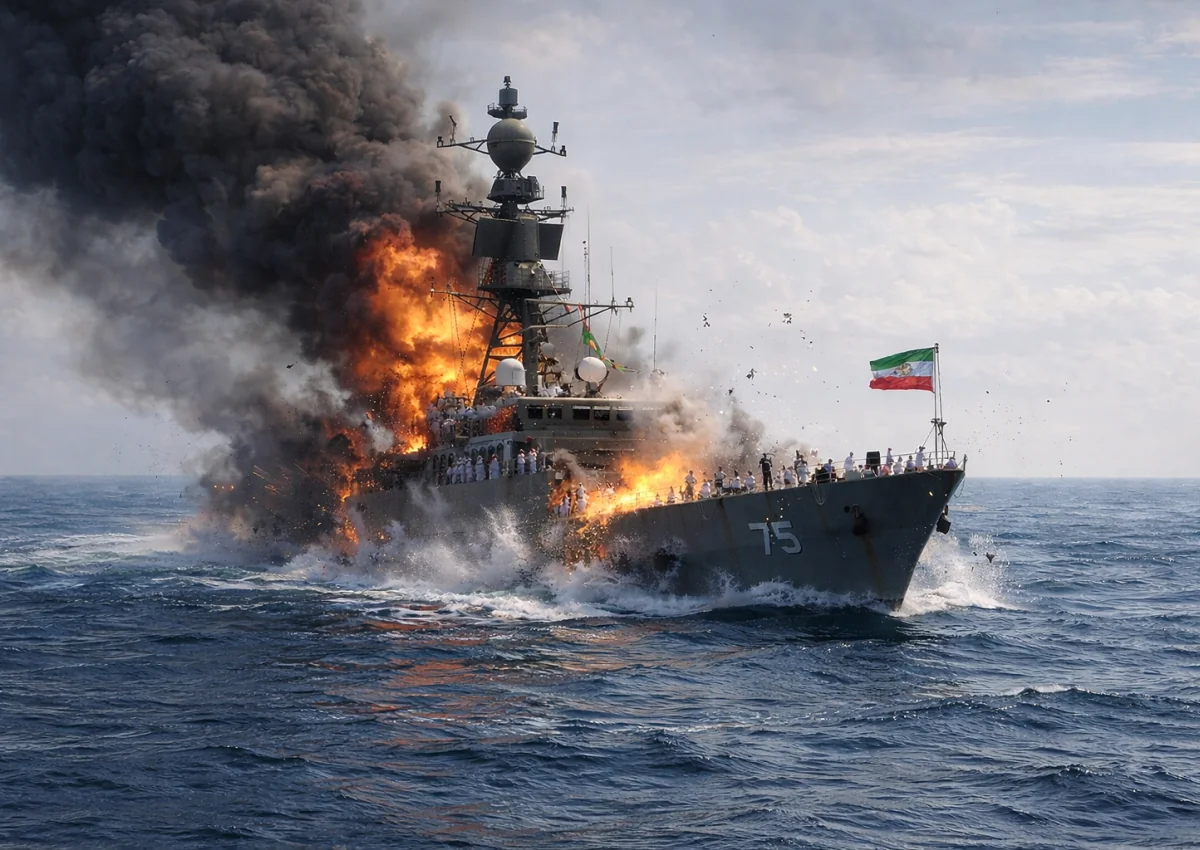 ABŞ-ın İranın "IRIS Dena" esminesinə hücumu nəticəsində 104 nəfər ölüb