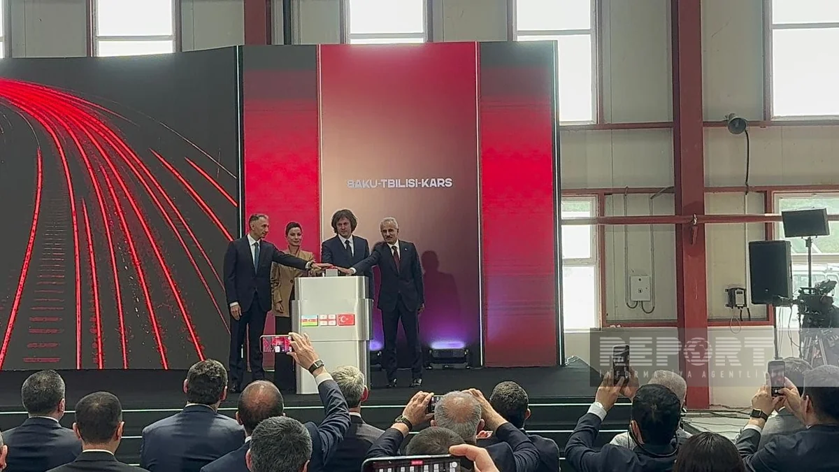 BTQ dəmir yolu xəttinin modernləşdirilmədən sonra istismara verilib